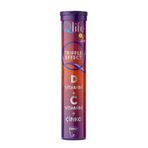 Qlife Tripple Effect D Vitamini C Vitamini Çinko 20 Efervesan Tablet