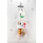 Qlux 3 Raflı Banyo Askısı