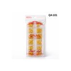 QNAİL PROFESSİONAL Renkli Tırnak Taşı Seti 12'Li Nail Art Süsleme Parlak Kristal Boncuk Seti Charm QA-101
