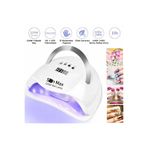 QNAİL PROFESSİONAL X Max Uv Led Tırnak Kurutucu 220 Watt 45 Led Protez Tırnak Kalıcı Oje Kurutma Makinası