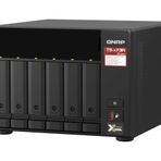 QNAP TS-673A-8G 6 Bay Masaüstü NAS Muhafazası - 8GB RAM, AMD Ryzen Dört Çekirdekli 2.2 GHz İşlemci - 2.5GbE bağlantısı ve PCIe genişletme desteği