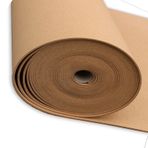 QNDUGJFER Büyük Yüksek Yoğunluklu Doğal Mantar Panel Rulo, 1/4 inç Kalın Levha, Kendin Yap Malzemeleri, Duvar Dekoru, 8 mm Kalınlık, Boyut 0,6 m x 2 m