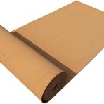 QNDUGJFER Mantar tahta rulo kendinden yapışkanlı mantar kurulu rulo 1.22x1.64m çerçevesiz kahverengi bülten mantar tahtası DIY el sanatları için kesmek ve yüklemek kolay ev ve ofis için duvar