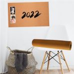 QNDUGJFER Mantar Tahtası Rulo Kendinden Yapışkanlı Mantar Tahtası Rulo Kendin Yap Bülten Panoları ve Duvar Süslemeleri için Kolay Kesilebilir ve Çerçevesiz 1,22 x 4,10 m (6 mm)