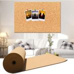 QNDUGJFER Mantar Tahtası Rulo Mantar Levha Rulo Duvar Süslemeleri Kendin Yap El Sanatları Çerçevesiz Memo Corkboard Bülten Panosu (1.22x0.82m)
