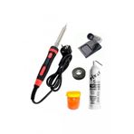 QNİAY 40w Profesyonel Lehim Makinesi 5 Li Set Kalem Havya+ Leyim Teli+ Pasta+lehim Standı+izole Bant