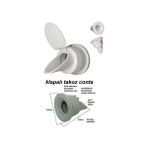 Qniay 7898QWEW256 Lavabo Koku Giderici Çek Valfli Lavabo Gider Adaptör Conta