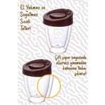 Qniay Çift Cidarlı Kapaklı El Yakmaz Bardak Termos Double Wall Espresso Coffe Latte