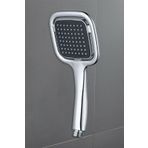 QNİAY Kare El Duşu Krom Kaplama Banyo Duş Başlığı