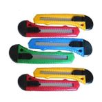 Qniay Plastik Maket Bıçağı Falçata Geniş Büyük Boy 6'lı