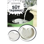 Qniay Pratik Süt Taşırmaz Milk Saver Süt Kaynama Uyarı Süt Taşı Mutfak Tencere Pişirme Aparatı