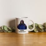 Qoeuyl Boutique Gina Knows Best Brooklyn Nine Nine Atatürk Baskılı Kupa Bardak - Beyaz