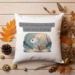Qoeuyl Boutique Içimden Gelmiyorsa Giderim Baskılı Motivasyon Hediyelik Elyaf Saten Dekoratif Yastık - 28 x 28 cm - Beyaz