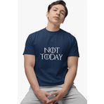 qoeuyl boutique Not Today Arya Stark Game Of Thrones Baskılı Eğlenceli Hediyelik Unisex T-Shirt