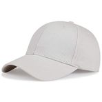 QOHNK Büyük Kafa Şapkası Taktik Atış Spor Balıkçılık Beyzbol Şapkası Açık Hava Avcılık Orman Şapkaları Büyük Başlıklar için, Pure version cap-beige, Plus 23.2-25.6 inches (59-65cm)