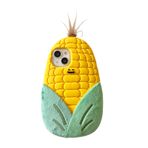 QoKcoahn iPhone 15 Pro Max için Kılıf, Komik 3D Karikatür Mısır Kılıfları Sevimli Kawaii Telefon Kılıfları Yumuşak Silikon Darbeye Dayanıklı Koruyucu Kılıf Kadın Kız iPhone 15 Pro Max için