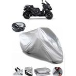 Qooder Qv4 Arka Çanta Uyumlu Motosiklet Brandası Lüx Premium Kalite - Gri