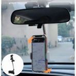 qosrix Araba Dikiz Aynasına Takılan Telefon Tutucu Oto Vlog Çekim Telefon Kamera Tutucu Ayna Tel Tutucu