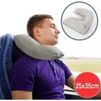 qosrix Seyahat Yastığı Şişme Boyun Yastığı