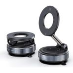 Qozie 360° Dönen Vantuz Telefon Tutucu Araç/cam/fayans/masa Uyumlu - 000-Siyah - Renk