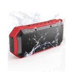 Qozybuds Mıknatıs ve Kanca ile Bluetooth Şantiye Hoparlör, 30H Çalışma Süresi IPX6 Su Geçirmez Hoparlör Ses Çalar ve Cevaplar Eller Serbest Aramalar