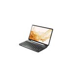 Qpen Samsung Galaxy X800 Tab S8 Plus Uyumlu 12.4 İnc Klavyeli Tablet Kilif