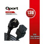 Qport 1.5Metre Q-Powc19 Power Kablosu Güç Kaynakları İçin