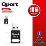 Qport Q-Blu5.1 Bluetooth 5.1 Usb Adaptor Dongle