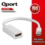 Qport Q-Dp-Hdm Mını Dısplay To HDMI Çevirici Adaptör