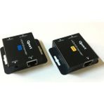 Qport Q-Hex2 HDMI Extender Cat6 60M 2'li - Siyah