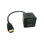 Qport Q-HF2X 2 Port Hdmi Çoklayıcı Adaptör