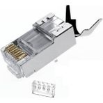 Qport Q-J710M CAT7/CAT6A Metal&ayraçlı RJ45 Konnektör 10'lu
