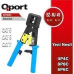Qport Q-Pen6 Yeni Nesil RJ45 Sıkma Pensesi Ht Ta Sa