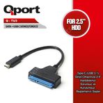 Qport Q-TU3 USB 3.1 Type to Sata Çevirici