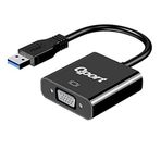 Qport Q-uvg 16 cm Usb-Vga Çevirici