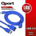 Qport Q-UZ3018 1.8 m USB 3.0 Uzatma Kablosu