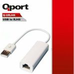 Qport USB To RJ45 Çevirici Aparat