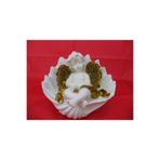 QQC Karışık Melek Figürleri – İstiridyede Uyuyan Melek 16,5x15x12,5 Cm – Dekoratif Obje & Hediyelik