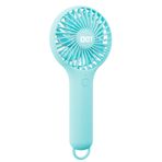 QQT Mini El Vantilatörü, 3Speed'li Küçük Kişisel Fan, Taşınabilir Pille Çalışan Fanlar, USB Şarj Edilebilir Makyaj Kirpik Fanı, Seyahat Ofisi için Güçlü El Vantilatörü Dış Mekan Kadın Erkek Şık