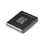 QR Kodlu Gizli Mesajlı Slim Siyah Sigara Tabakası