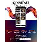 Qr Menü Yazılımı Kafe , Lokanta , Otel İçin Temassız Dijital Menü Online Kare Kod Menü