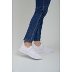 Qramed Orthopedix Kadın Sneakers Triko Spor Ayakkabı QR25300 - Beyaz