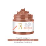 Qremfi Gözenek Sıkılaştırıcı, Siyah Nokta Karşıtı Salisilik Asit BHA Kırmızı Kil Maskesi 100 ml