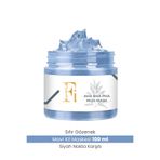 Qremfi Sıfır Gözenek Siyah Nokta Mavi Kil Maskesi | AHA + BHA+PHA 100 ml