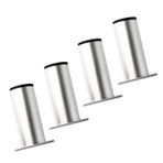 Qrity 80 mm yüksekliğinde mobilya ayakları, dolap ayakları, alüminyum alaşım, mutfak ayakları, kanepe ayakları, metal masa ayakları