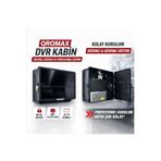 qromax DVR & NVR & Kamera Rack Kabinet ve Monitör Asma Kutusu 1u 19 ''