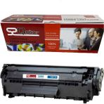 QSTAR HP 12A Q2612A FX10 Muadil Toner 1010 1012 1015 1018 1020 1022 3015 3020 3055 LBP2900 LBP3000 - Black - Standart