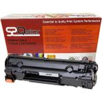 Qstar Hp 36A - Cb436A Muadil Toner - Black - 1000 gr