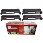 Qstar Hp CF226A 4'lü Ekonomik Paket Garantili Uyumlu Toner M402 MFP426 LBP212 MF421 CRG052 Muadil Toner - Siyah