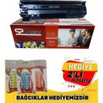 Qstar Hp Cf283A / Crg737A Muadil Toner - Black - 0,5 kg x 1 Adet